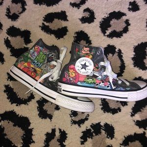 SO CUTE! Teen Titans Go! Converse Size 1